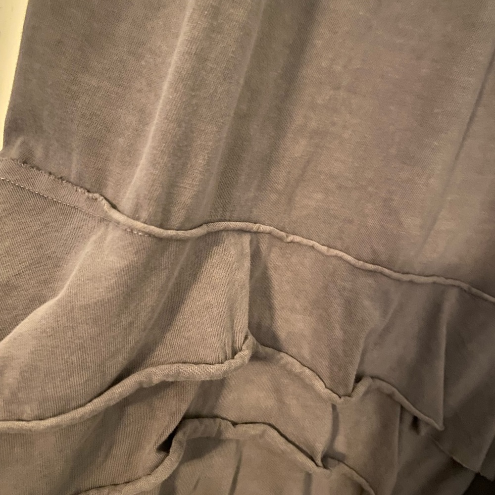 BANANA REPUBLIC SLEEVELESS RUFFLE DRESS - Picture 4 of 4
